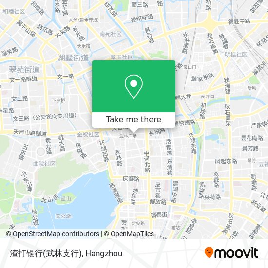 渣打银行(武林支行) map