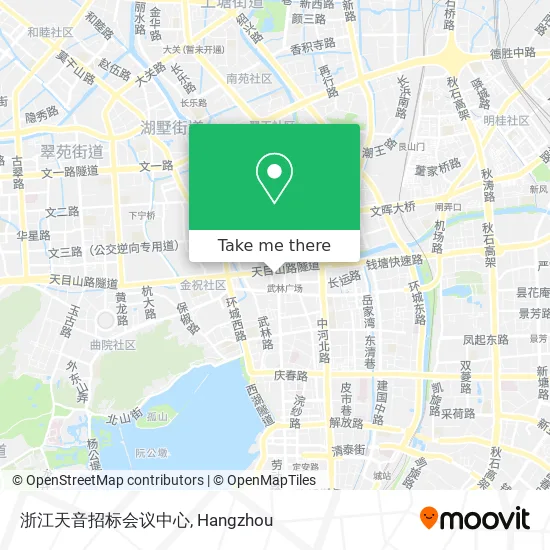 浙江天音招标会议中心 map