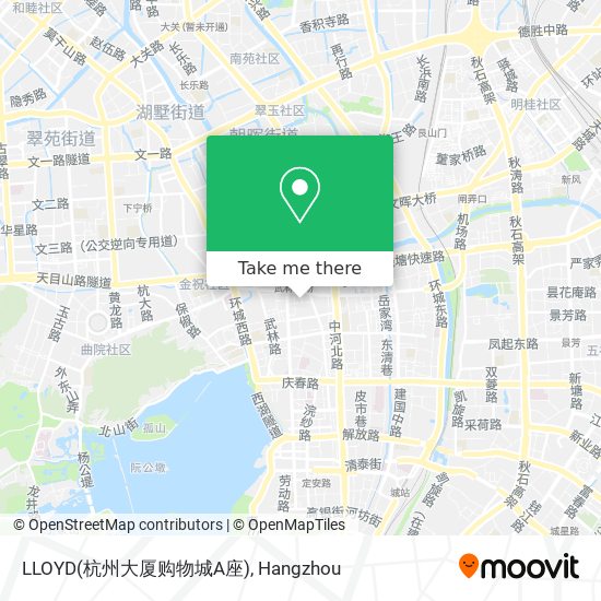 LLOYD(杭州大厦购物城A座) map