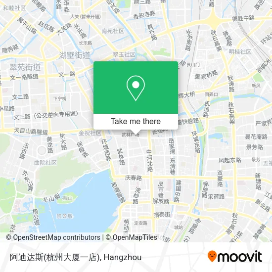 阿迪达斯(杭州大厦一店) map