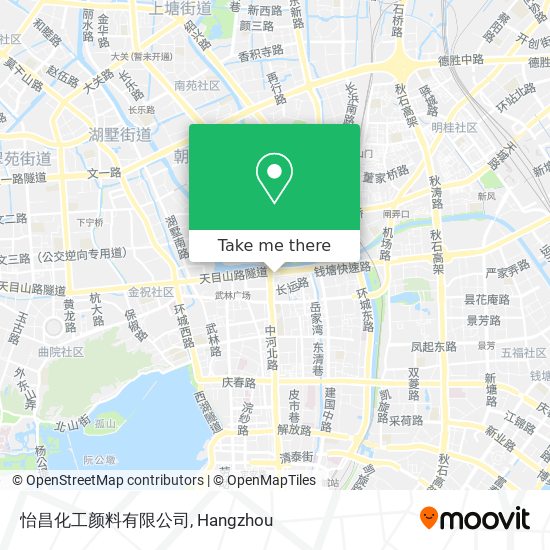 怡昌化工颜料有限公司 map