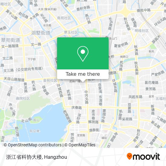 浙江省科协大楼 map