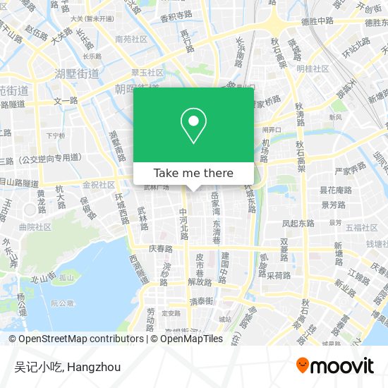 吴记小吃 map