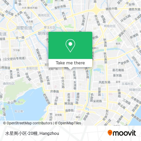 水星阁小区-20幢 map