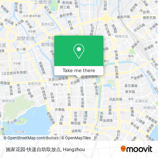 施家花园-快递自助取放点 map