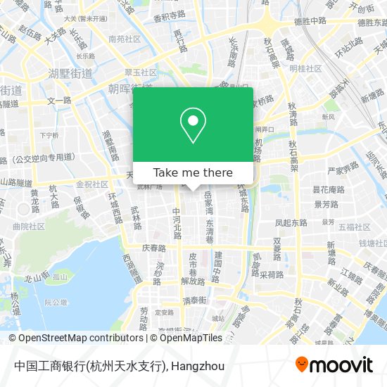 中国工商银行(杭州天水支行) map
