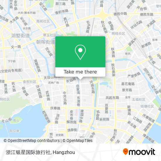 浙江银星国际旅行社 map
