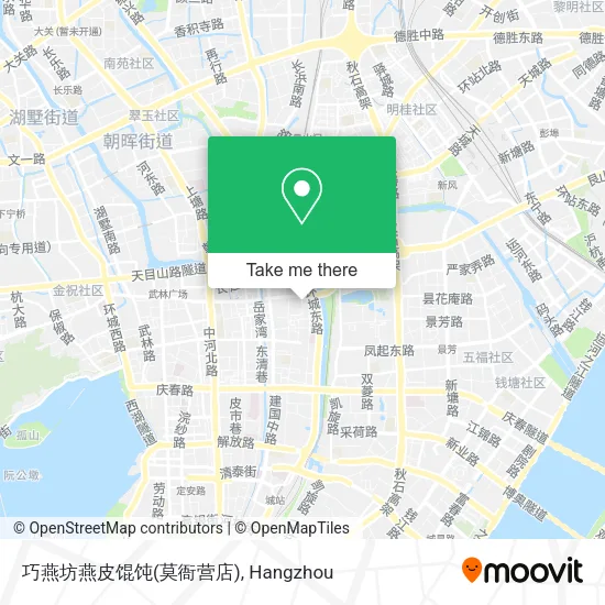 巧燕坊燕皮馄饨(莫衙营店) map