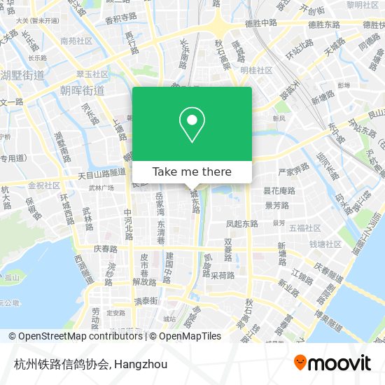 杭州铁路信鸽协会 map