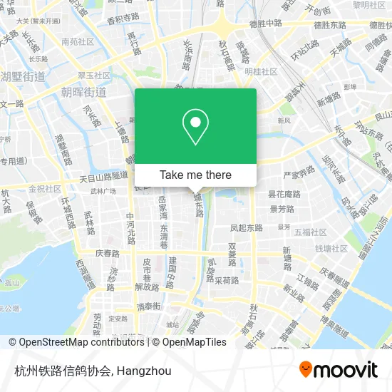 杭州铁路信鸽协会 map