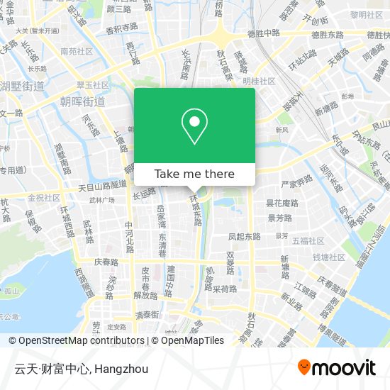 云天·财富中心 map