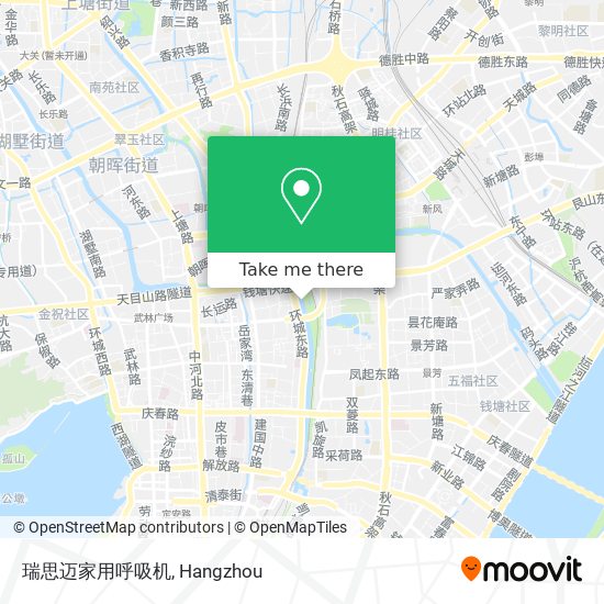 瑞思迈家用呼吸机 map