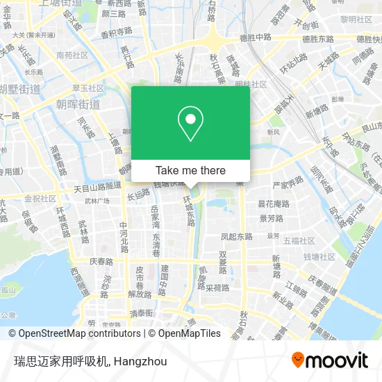瑞思迈家用呼吸机 map