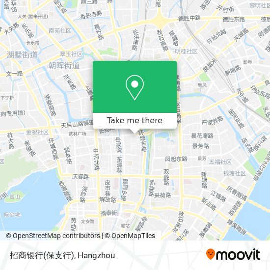 招商银行(保支行) map