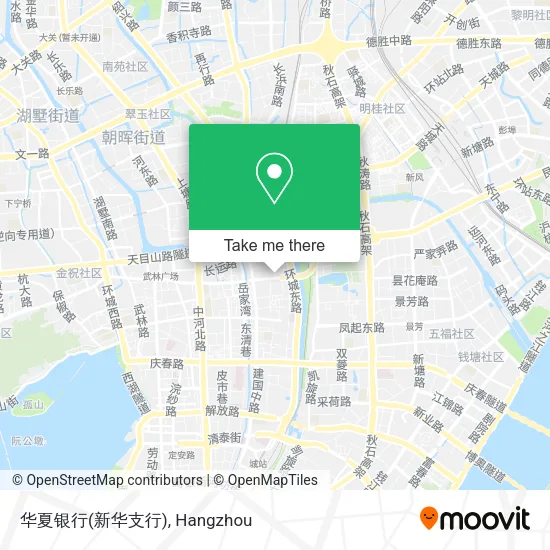 华夏银行(新华支行) map