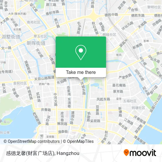 感德龙馨(财富广场店) map