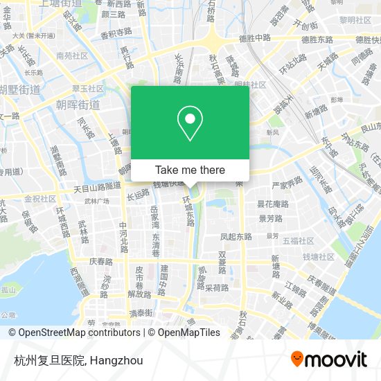 杭州复旦医院 map