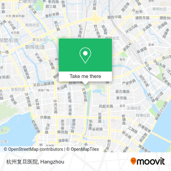 杭州复旦医院 map