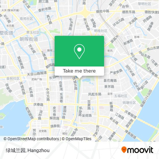 绿城兰园 map