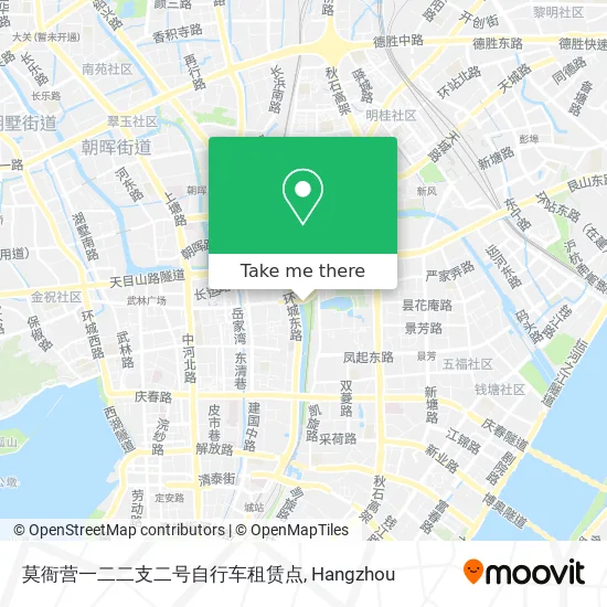 莫衙营一二二支二号自行车租赁点 map