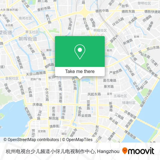 杭州电视台少儿频道小伢儿电视制作中心 map