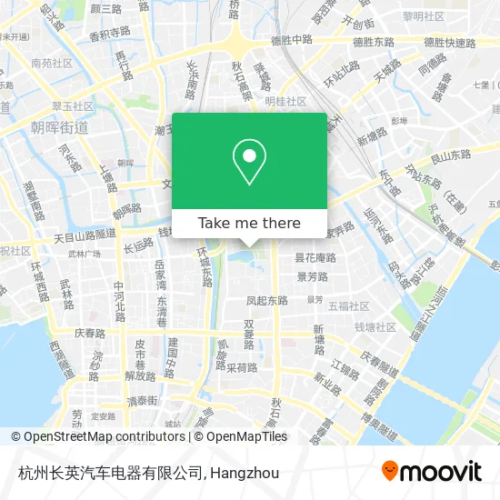 杭州长英汽车电器有限公司 map