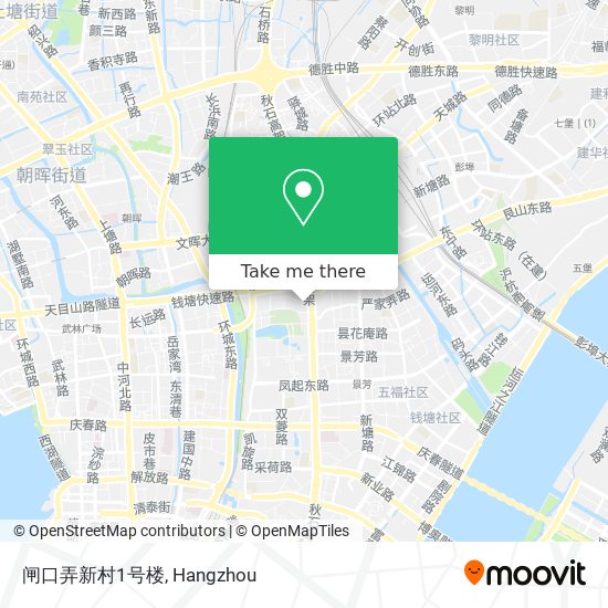 闸口弄新村1号楼 map