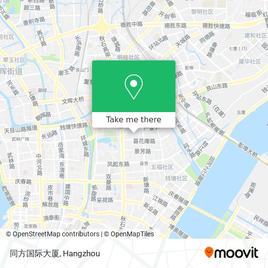 同方国际大厦 map