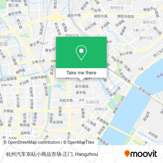杭州汽车东站小商品市场-正门 map