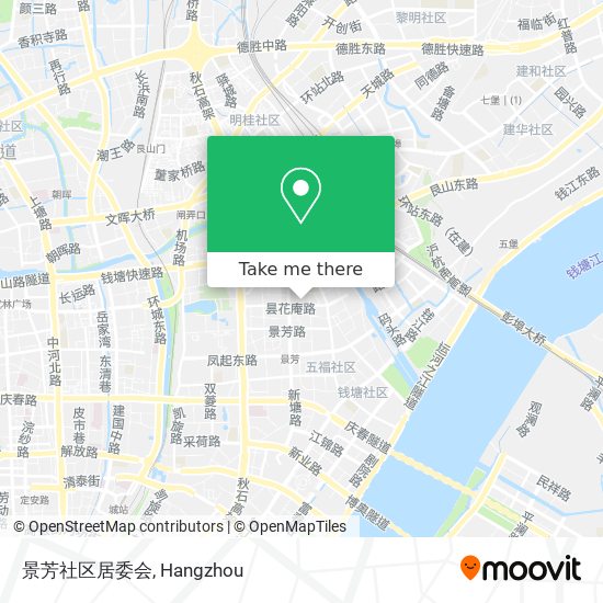景芳社区居委会 map