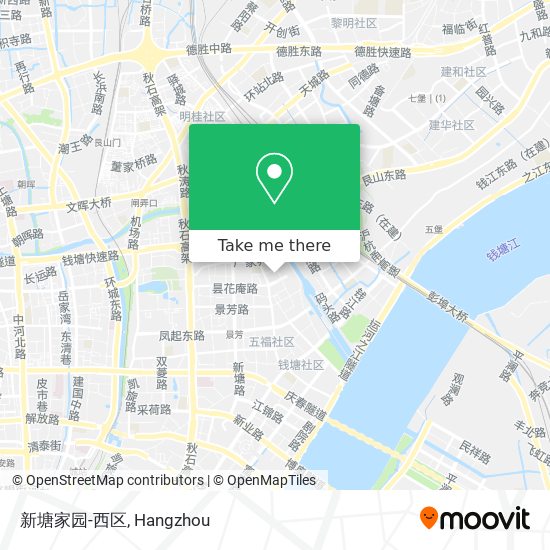 新塘家园-西区 map