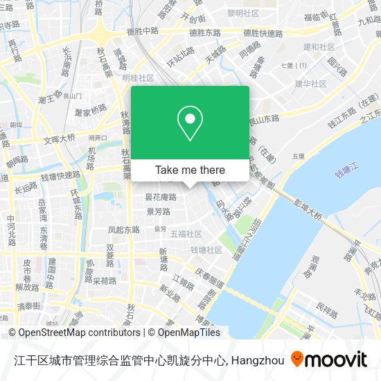 江干区城市管理综合监管中心凯旋分中心 map