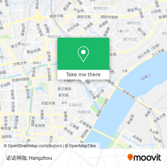 诺诺网咖 map