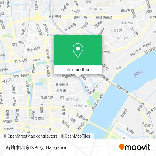 新塘家园东区-9号 map