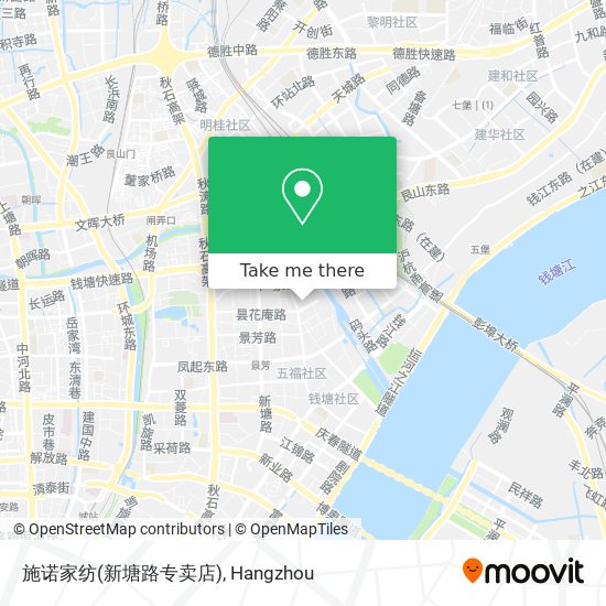 施诺家纺(新塘路专卖店) map