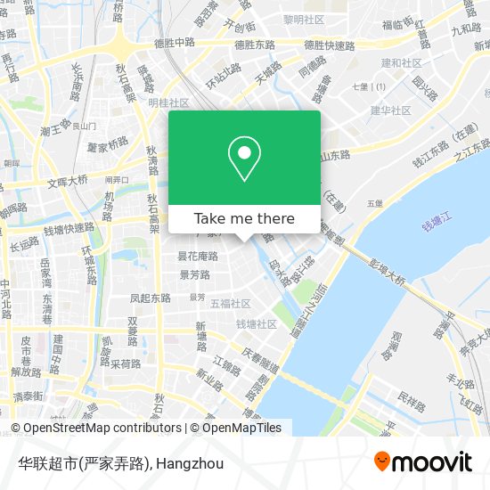 华联超市(严家弄路) map