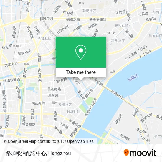 路加粮油配送中心 map