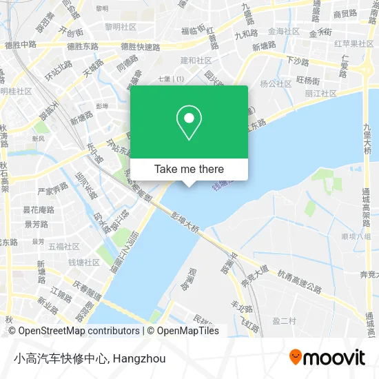 小高汽车快修中心 map