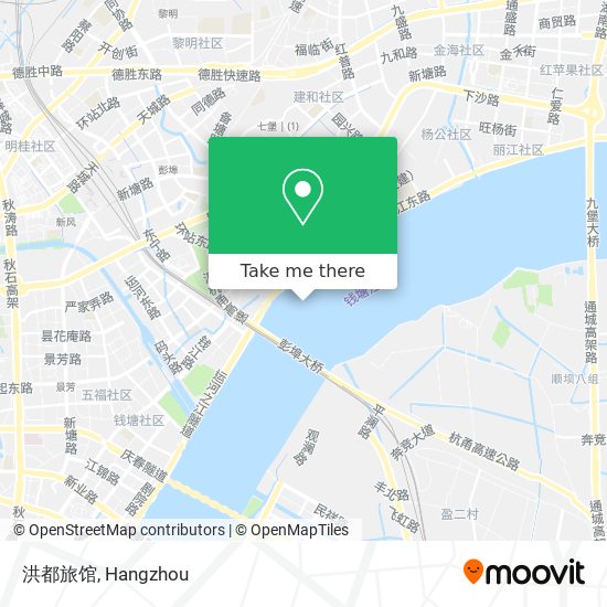 洪都旅馆 map