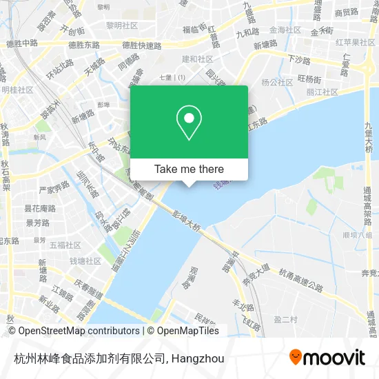 杭州林峰食品添加剂有限公司 map