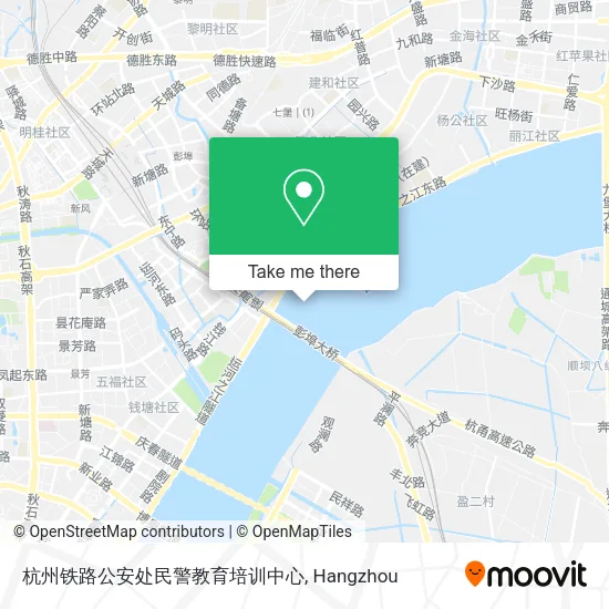 杭州铁路公安处民警教育培训中心 map