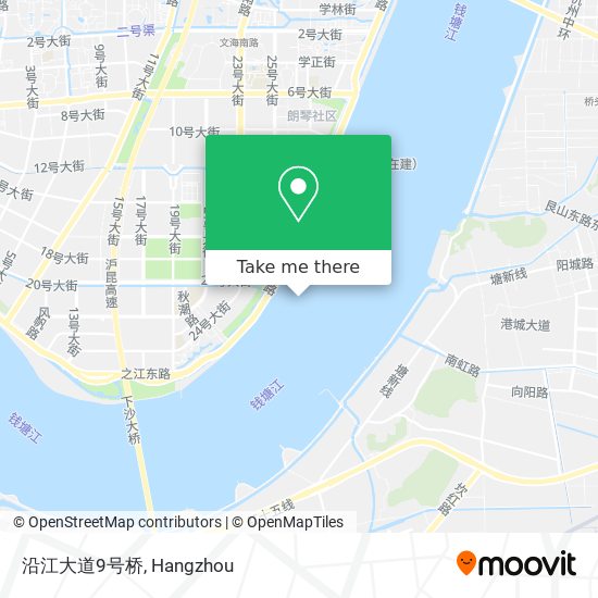 沿江大道9号桥 map