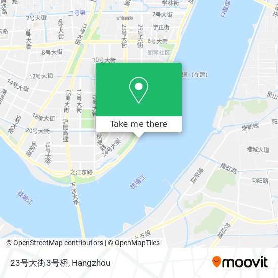 23号大街3号桥 map