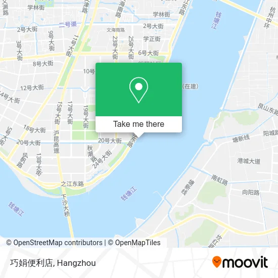 巧娟便利店 map