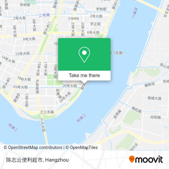 陈志云便利超市 map