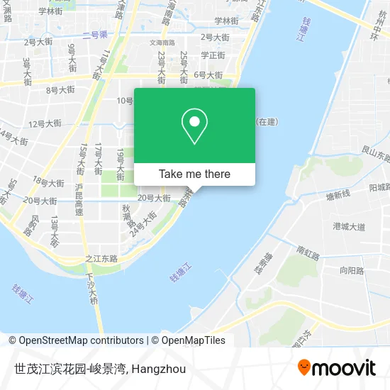 世茂江滨花园-峻景湾 map