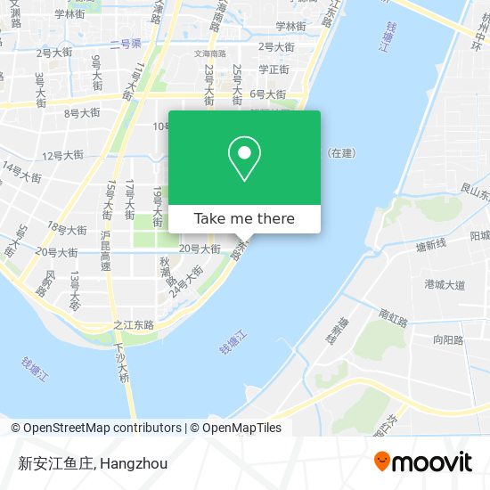 新安江鱼庄 map