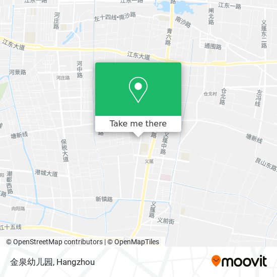 金泉幼儿园 map