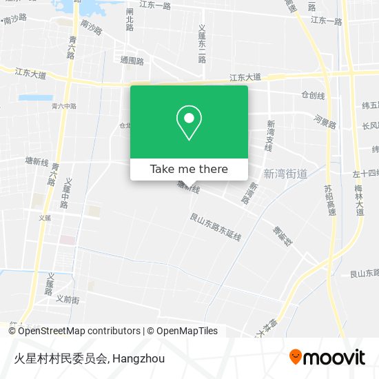 火星村村民委员会 map