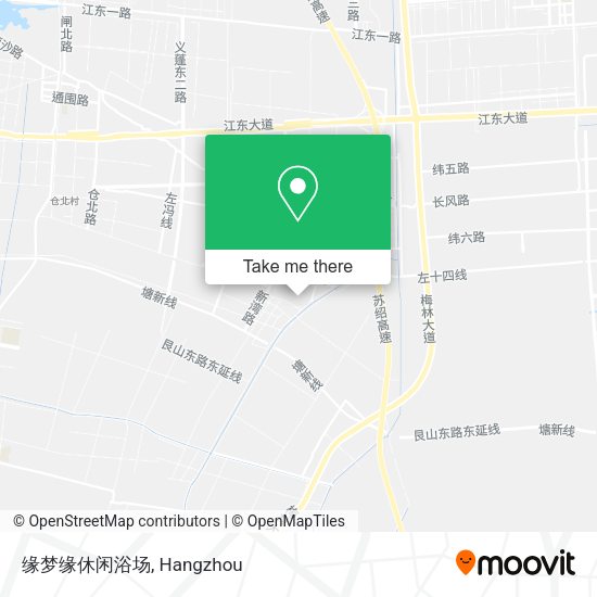 缘梦缘休闲浴场 map